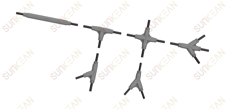 Solar Waterproof H1Z2Z2-K Y Branch Harness