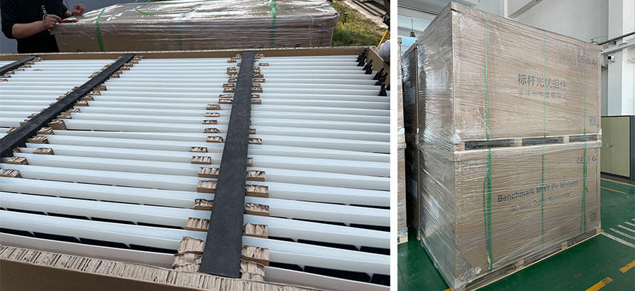 Modules PV demi-cellules