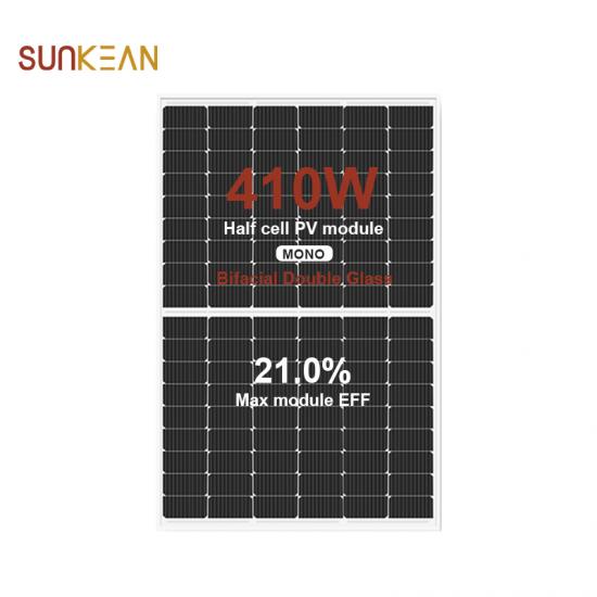 Panneau solaire mono biface 182 410W
