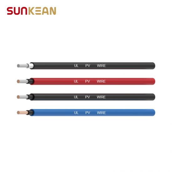 4AWG 1000/2000V UL 4703 PV wire aluminum (optional)