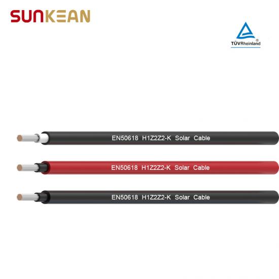 EN 50618 Single Solar 25mm Cable CABLENTIS PV TUV Rhein and UL Double Certified Cable