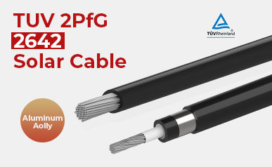 Maximiser l'efficacité de l'énergie solaire avec les câbles solaires en aluminium TÜV 2PfG/2642